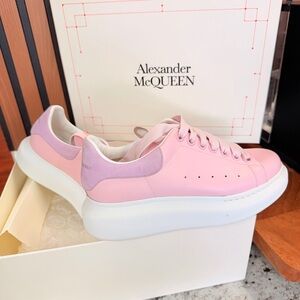 Alexander McQueen Women's Light Pink Sneakers